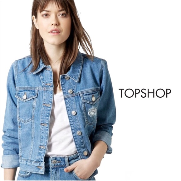 topshop tilda denim jacket